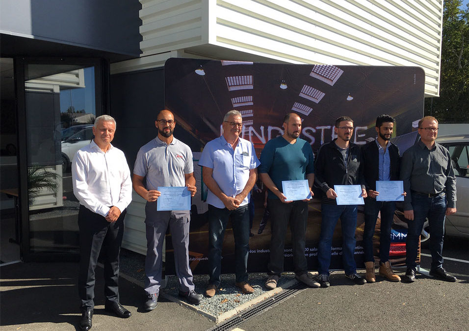 Remise des diplômes pour nos collaborateurs